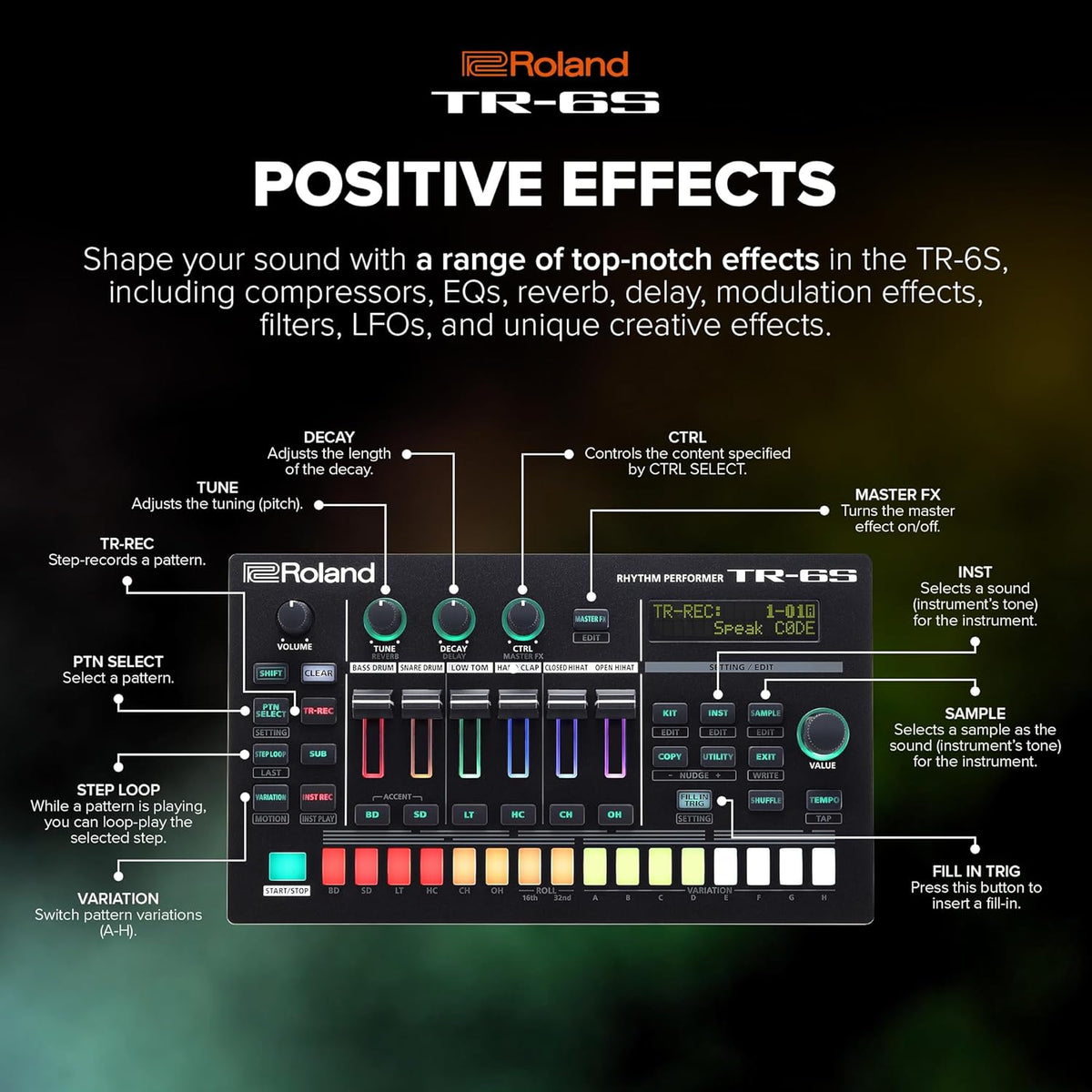 Roland TR-6S Rhythm Performer